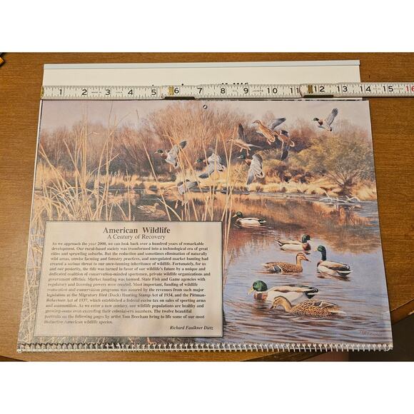 1999 Vintage Remington Calendar Wildlife and Hunting Memorabilia - Picture 2 of 8